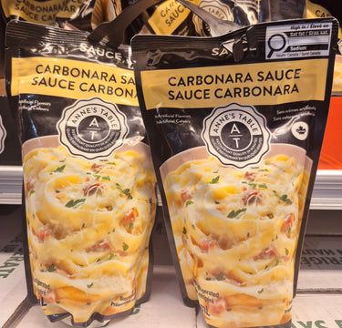 Anne's Table Carbonara Sauce - 2 x 600 ML